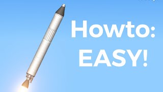 How to build a simple rocket in Spaceflight Simulator [upl. by Outhe]