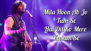 Sukoon Mila Lyrics  Mary Kom  Arijit Singh [upl. by Leibarg358]