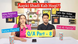 Hum Shadi Kab Krenge QnA Part 8🥵  NikshriVlogs [upl. by Alli]