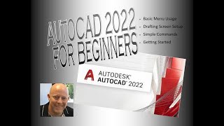 AutoCAD 2022 Getting Started in 2D for Beginners [upl. by Nolie252]