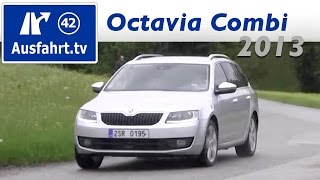 2013 Skoda Octavia III Combi 20 TDI  Probefahrt  Fahrbericht  Test  Review [upl. by Llenyr]