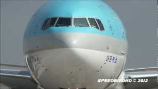 Boeing 777300ERs at Los Angeles International Airport [upl. by Anivid653]