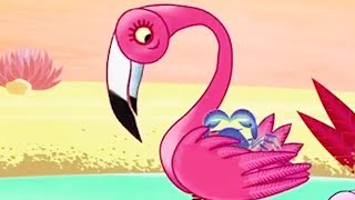 Tinga Tinga Tales Official  Why Flamingo Stands on One Leg  Tinga Tinga Tales Full Episodes [upl. by Kannav]