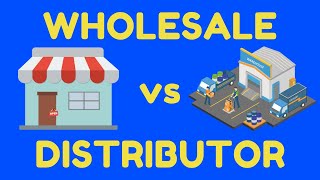 Wholesaler Vs Distributor Difference Explained [upl. by Kikelia]