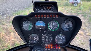 R44 Helicopter Panel Overview [upl. by Ennayhs660]