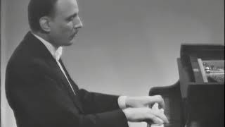 Arturo Benedetti Michelangeli plays Galuppi  Sonata in C major 1962 [upl. by Notgnillew]