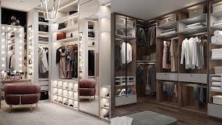 BEST 100 Modern Walkin Closet Design Ideas  Luxury Modern Interior Design [upl. by Ellehsar]