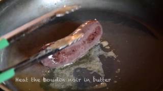 How to cook boudin noir [upl. by Burnett]