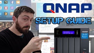 QNAP NAS Guide Part 1  Setup RAID Volumes IP and Shared Folders [upl. by Gaile867]