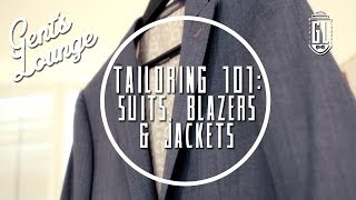 Tailoring 101 How to tailor your Suits Jackets and Blazers [upl. by Clite]