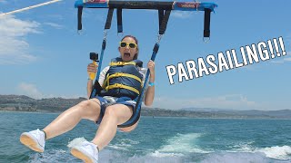 First Time Parasailing [upl. by Ready]