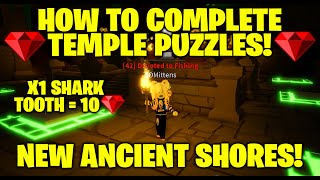 How to complete Temple Puzzles  Fishing Simulator [upl. by Jakie]