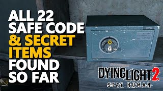 All Safe Code Dying Light 2 [upl. by Ida353]