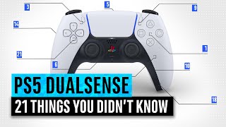 PS5 DualSense  21 Things You Didnt Know about the PlayStation 5 Controller [upl. by Ratcliff]