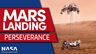 NASAs Perseverance rover successfully lands on Mars [upl. by Atoel]