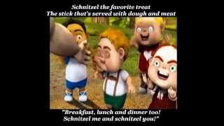 Hoodwinked  The Schnitzel Song with lyrics [upl. by Bruning]