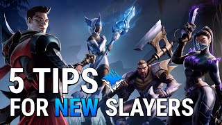 Dauntless Beginner Guide  5 Tips for New Slayers  Dauntless Patch 080 [upl. by Liemaj]