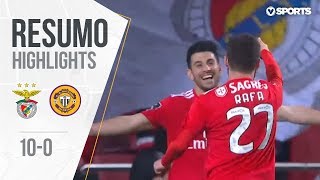 Highlights  Resumo Benfica 100 Nacional Liga 1819 21 [upl. by Cline159]