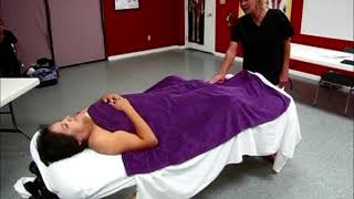 Lymphatic Massage part 1 of 2 [upl. by Achilles]