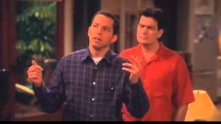 melhores momentos two and a half men p2 dublado [upl. by Lela398]