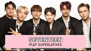 Seventeen Reveals Who is the Biggest Flirt the Best Singer and More  Superlatives  Seventeen [upl. by Lednahc]