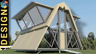 House Design Redefined 7 Remarkable Folding Homes [upl. by Tdnaltroc73]