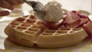 How to Make Waffles  Allrecipescom [upl. by Llecrep]