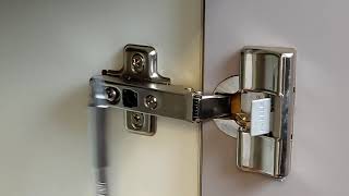 How To Adjust Your Kitchen Door Hinges [upl. by Ettellocin242]