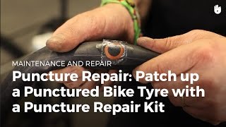 Tire Repair Use a Puncture Repair Kit  Bike Repair [upl. by Kinsley]