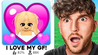 Surprising Girlfriend With Her OWN Roblox GAME [upl. by Nollaf]