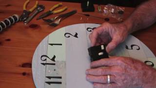 Replace a quartz clock movement [upl. by Fish69]