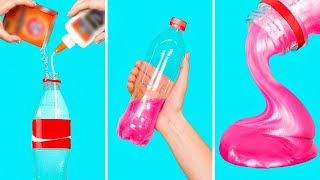 Super Fast Slime Recipe DIY 30 SECONDS Bottle Slime [upl. by Nilek]