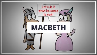 MACBETH BY SHAKESPEARE  SUMMARY  CHARACTERS SETTING amp THEME [upl. by Llebpmac]