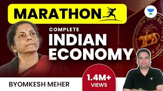 Complete Indian Economy  Marathon Session  UPSC CSEIAS 202223  Byomkesh Meher [upl. by Nahsor]