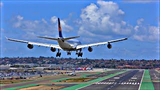 Incredible Planespotting at San Diego Intl Airport SAN Lindbergh  April 18th 2018 [upl. by Aloibaf671]