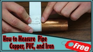 How to Measure Pipe Diameter Size Free Tool Download [upl. by Giacopo]