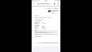 The New Capitec App  Proof of Payment [upl. by Zetra]