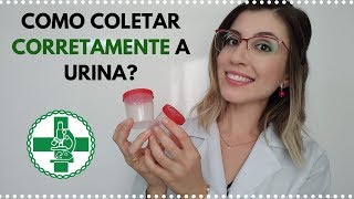 Como coletar corretamente a urina [upl. by Nowyt]