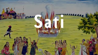 Sati Burnt AliveShort Documentary  National Discovery Channel [upl. by Skerl]