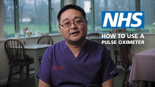 How to use a pulse oximeter at home l NHS [upl. by Thorsten]