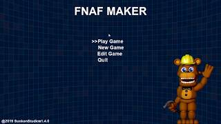 FNAF Maker  Creating My Own Dope Fan Game [upl. by Aretta]