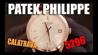 Patek Philippe Calatrava 5296  Review [upl. by Nebeur]