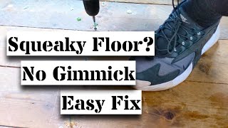 How To Fix Creaking  Squeaking  Floorboards Under Carpet  DIY [upl. by Laura17]