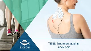 Neck Pain  Treatment With Electrical Stimulation TENS  axion [upl. by Aryajay790]