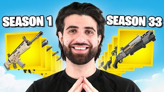 Ranking the BEST Weapon from EVERY Fortnite Season [upl. by Tobiah604]