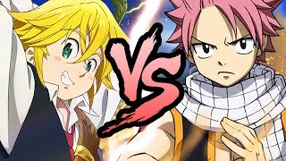 MELIODAS VS NATSU RAP BATTLE  RUSTAGE ft GameboyJones [upl. by Isus]