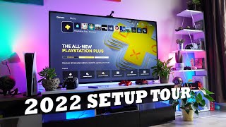 My 2022 Console Gaming Setup Tour [upl. by Tory]