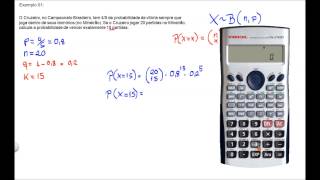 Distribuição Binomial [upl. by Sirap]