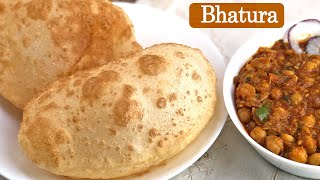 Bhatura Recipe  Soft and Fluffy Bhaturas  Make Bhature without Yeast [upl. by Meier]