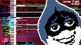 Lancer Fight VS Lancer  DELTARUNE  MIDI Remaster [upl. by Esmeralda]